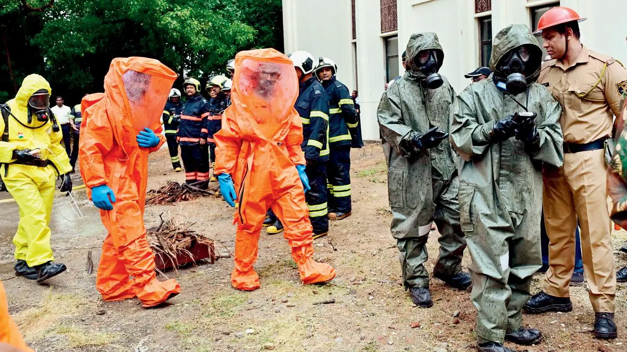 Mumbai: Cross Maidan turns danger zone for civil defence drill