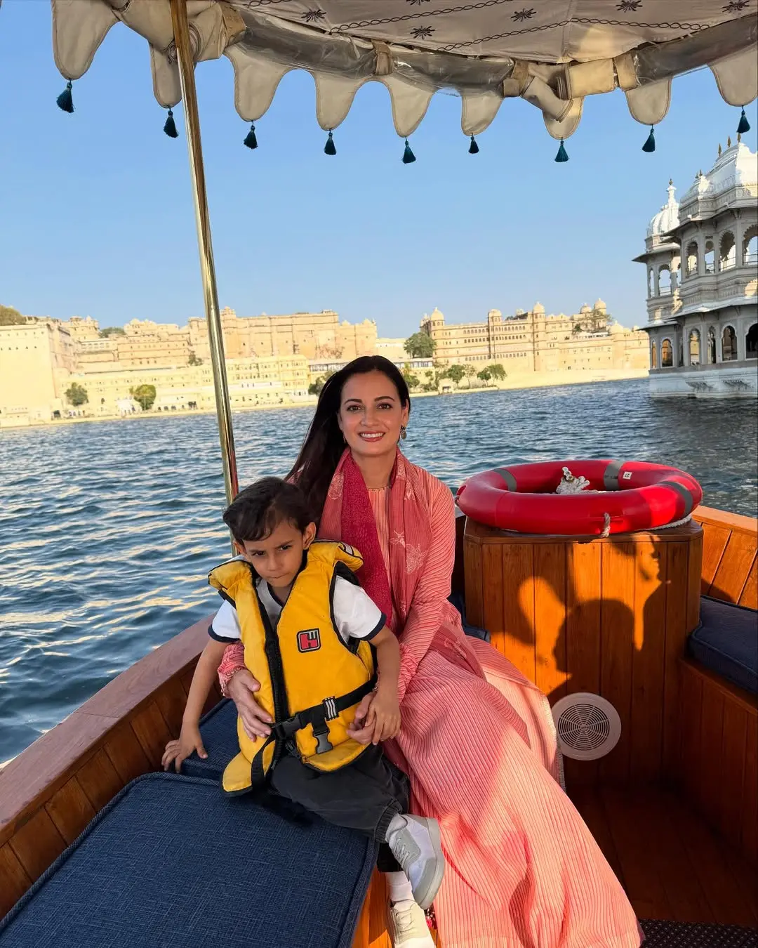 Dia Mirza welcomed her baby boy, Avyaan Azaad, just a few months before she reached the age of 40. She had an enchanting wedding ceremony in her backyard, setting significant wedding aspirations