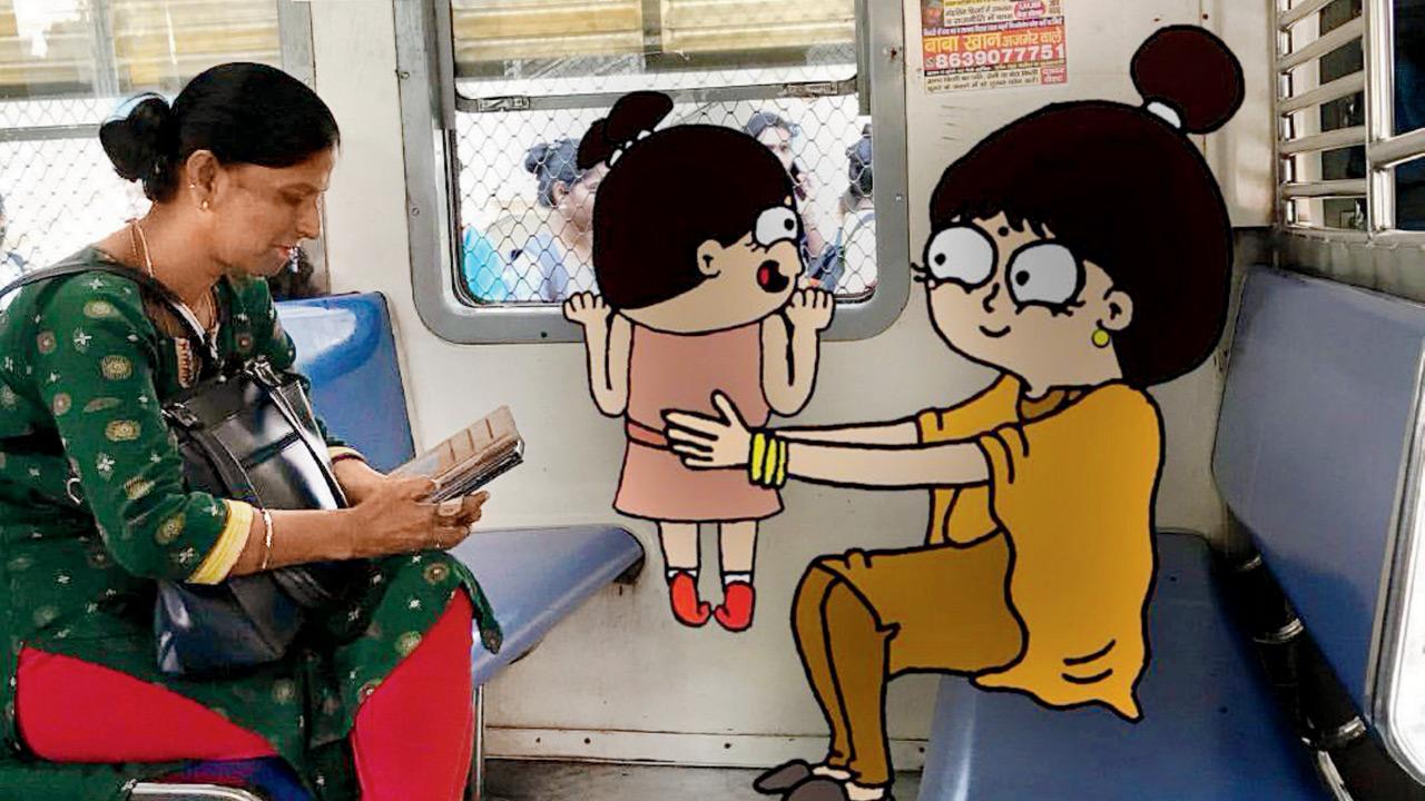 An artwork from the Mother’s Day series. PIC COURTESY/Hitekshi Dama