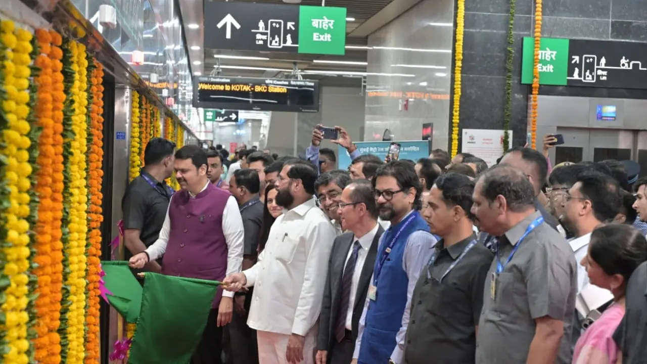 Maharashtra Chief Minister Devendra Fadnavis on Friday announced that the underground stretch of Metro Line 3 between the Bandra-Kurla Complex (BKC) and Acharya Atre Chowk in Worli will commence operations for the public from Saturday