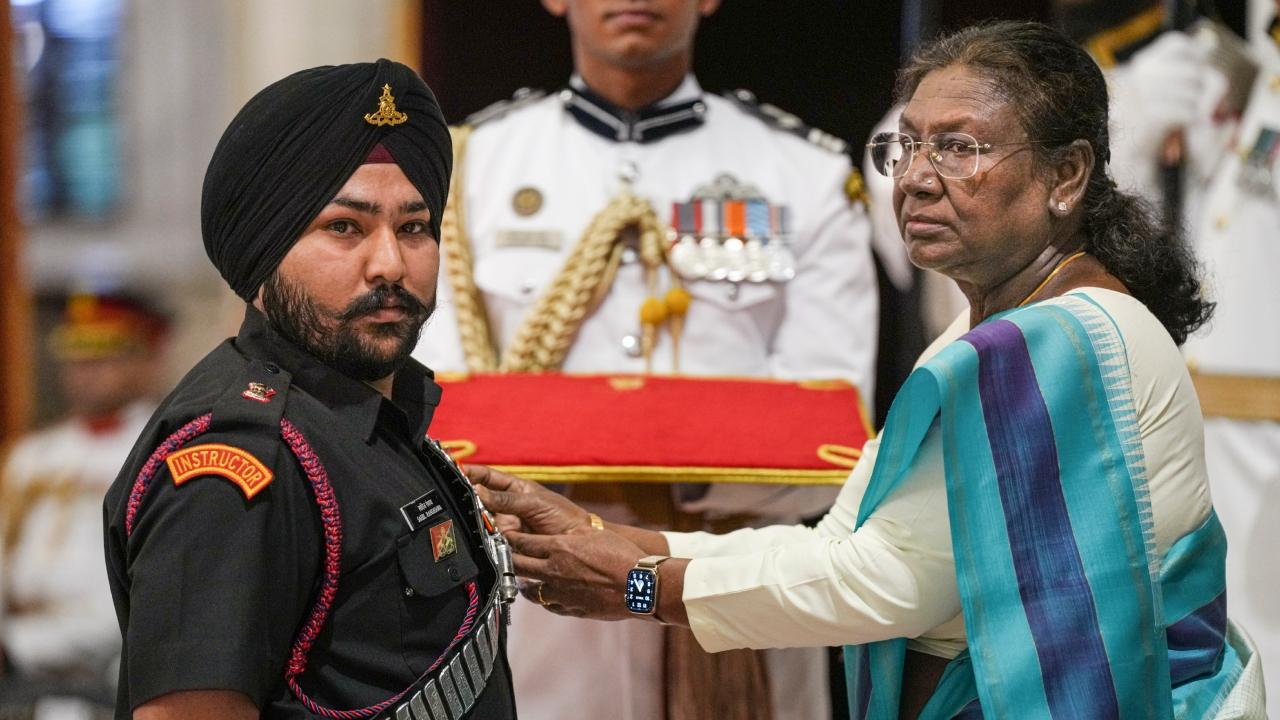 The Rashtrapati Bhavan later also shared pictures from the ceremony on its official X handle