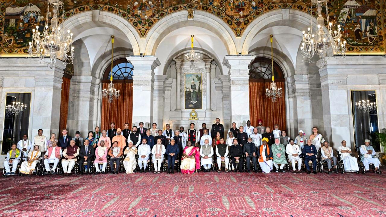 A total of 139 distinguished persons were named for the country's civilian awards -- Padma Vibhushan, Padma Bhushan and Padma Shri -- on the eve of the 76th Republic Day on January 25