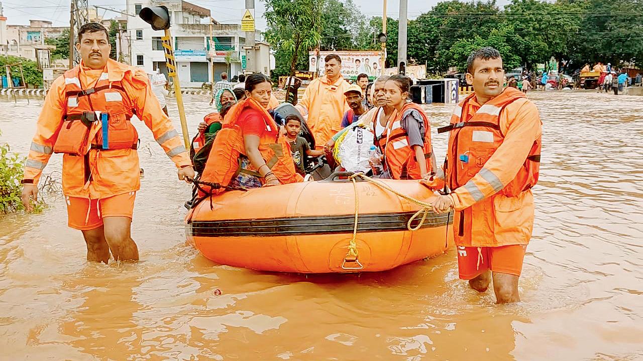 Santosh Bahadur Singh, commandant of the 5th  Battalion, NDRF, Pune