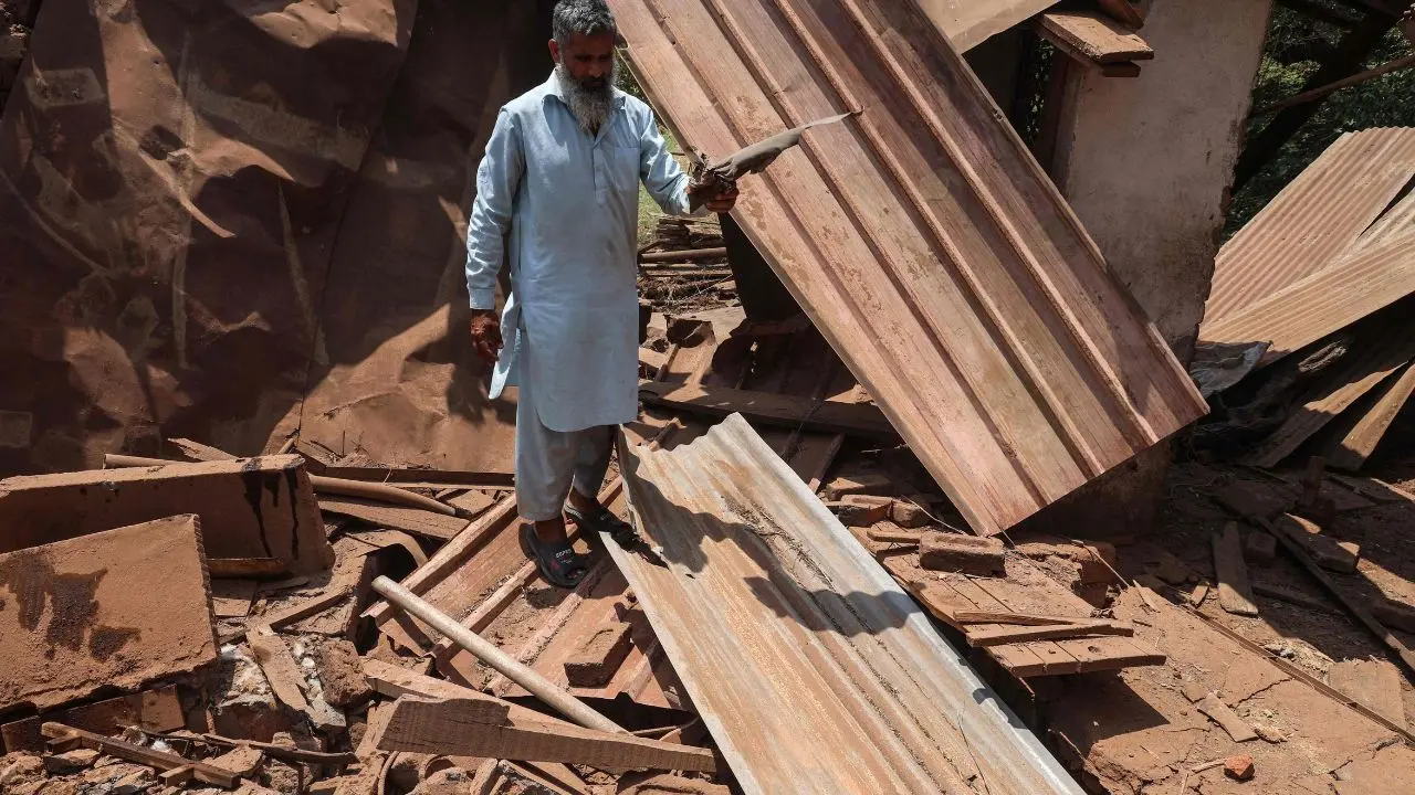 Pakistan alleged that three of its air force bases were targeted by Indian missiles and drones