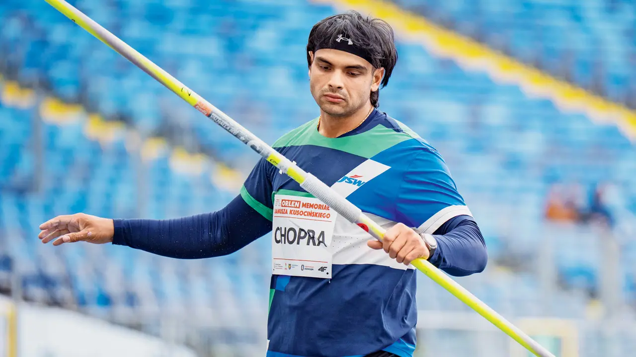 Chopra clinches silver at Poland memorial meet