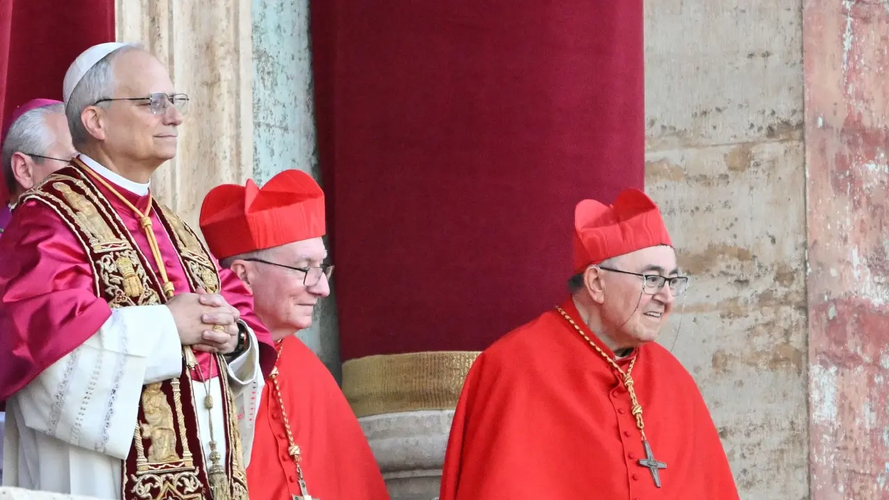 Waving flags from around the world, tens of thousands of people waited to learn who had won and were shocked when an hour later, the senior cardinal deacon appeared on the loggia and said ¿Habemus Papam!¿ and announced the winner was Prevost