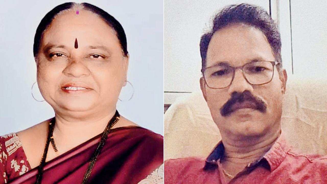 Rajshree Nakhwa, Colaba resident; (right) Hemant Koli, resident of Malwani in Malad