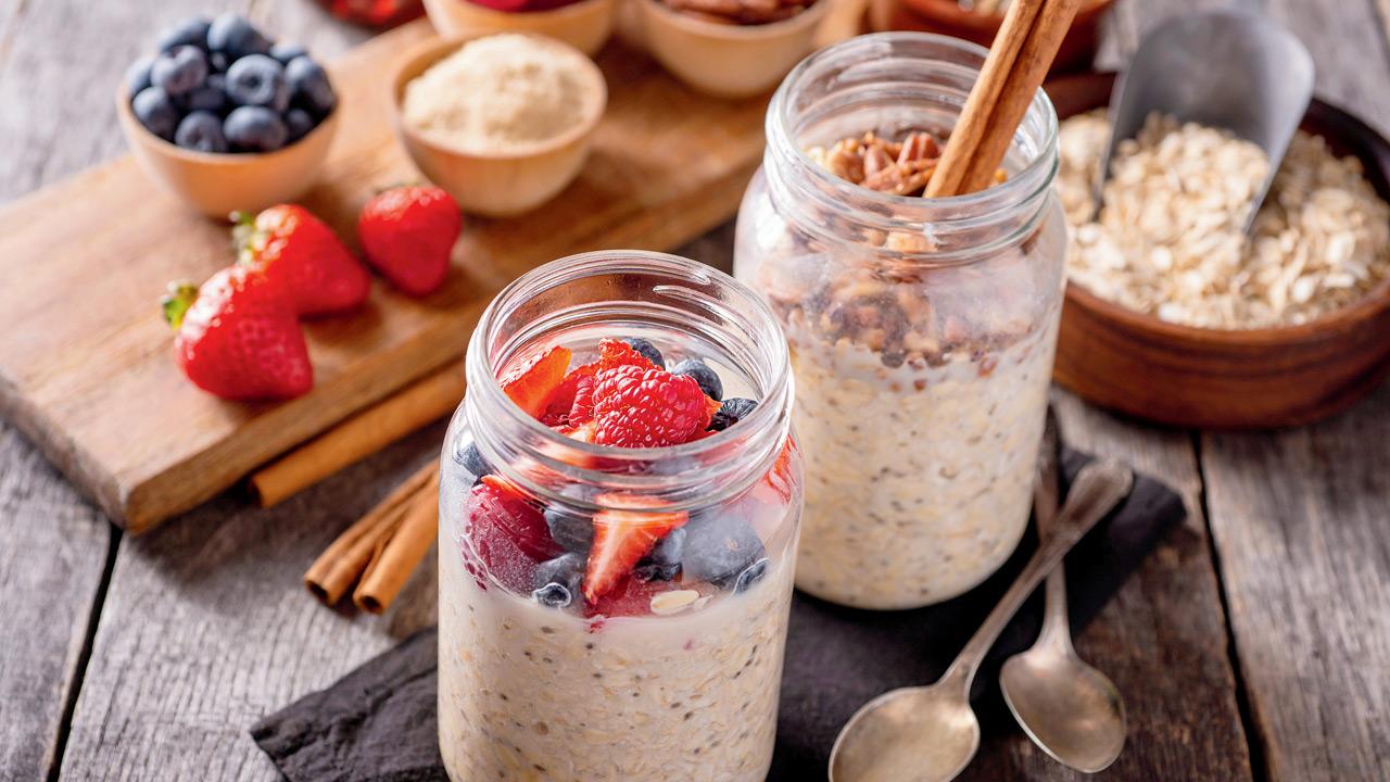 Start your day with healthy alternatives like overnight oats 