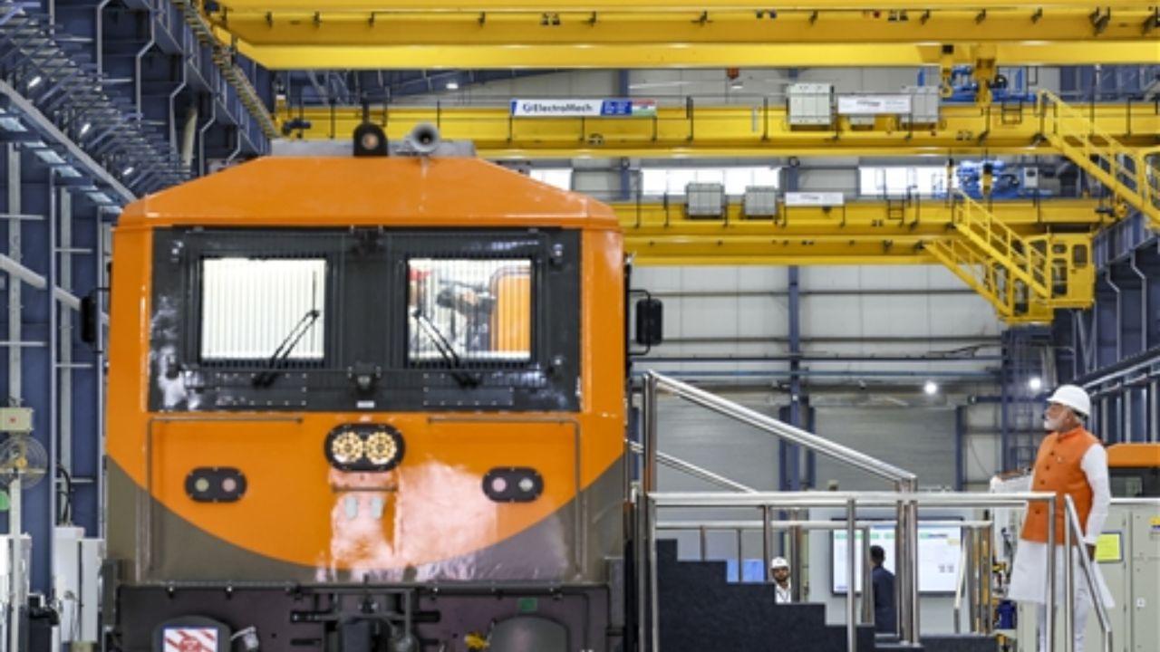 PM Modi flagged off the Ahmedabad-Veraval Vande Bharat service and the Valsad-Dahod Express train, announcing that the state-of-the-art Vande Bharat trains are now running on 70 routes across the country