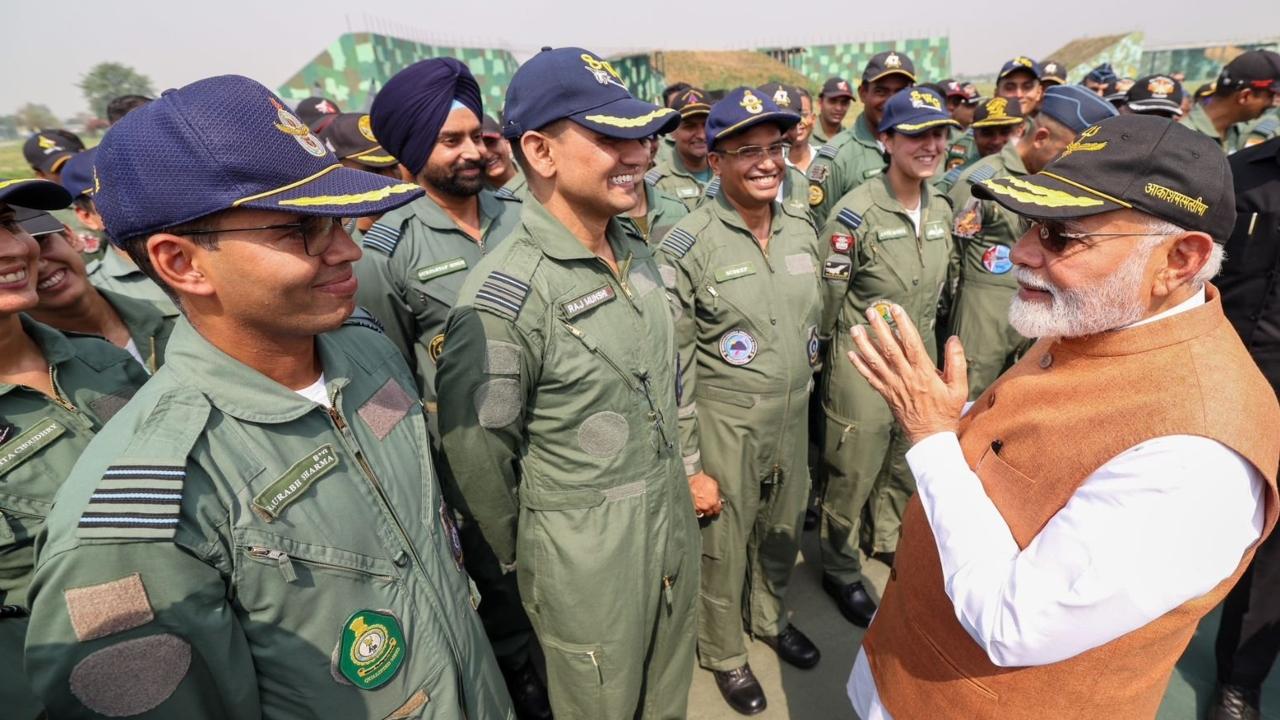 Addressing a press briefing, Air Marshal Bharti said, 
