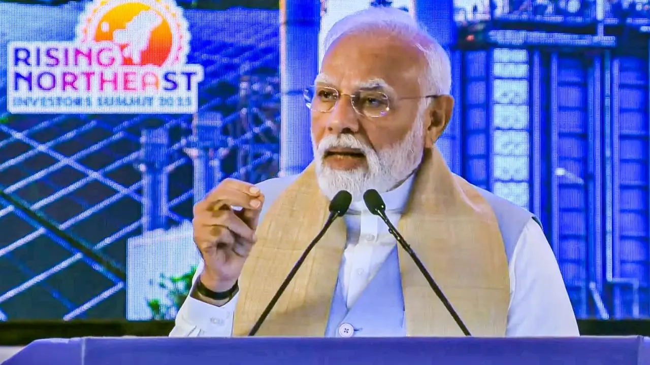In Photos: PM Modi inaugurates Rising North East Summit