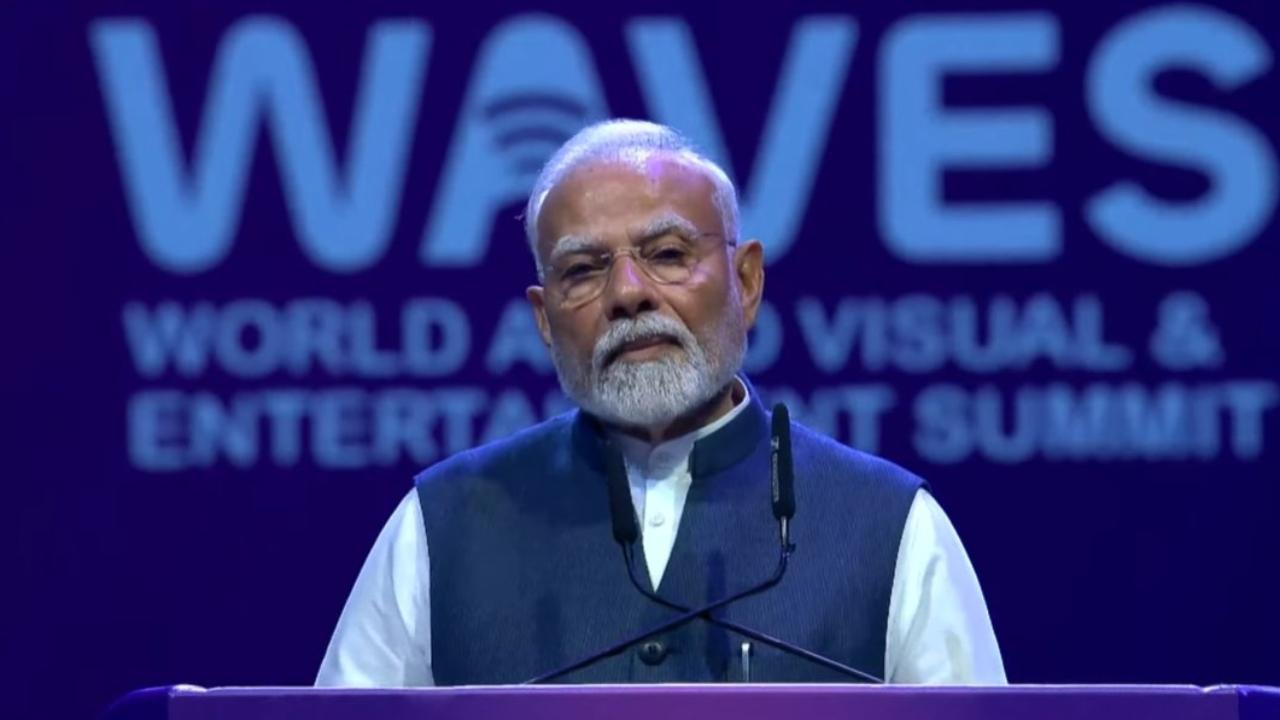 Speaking on this occasion, PM Modi said the World Audio Visual and Entertainment Summit (WAVES) is not an acronym, but it is a wave of culture, creativity, and universal connection
