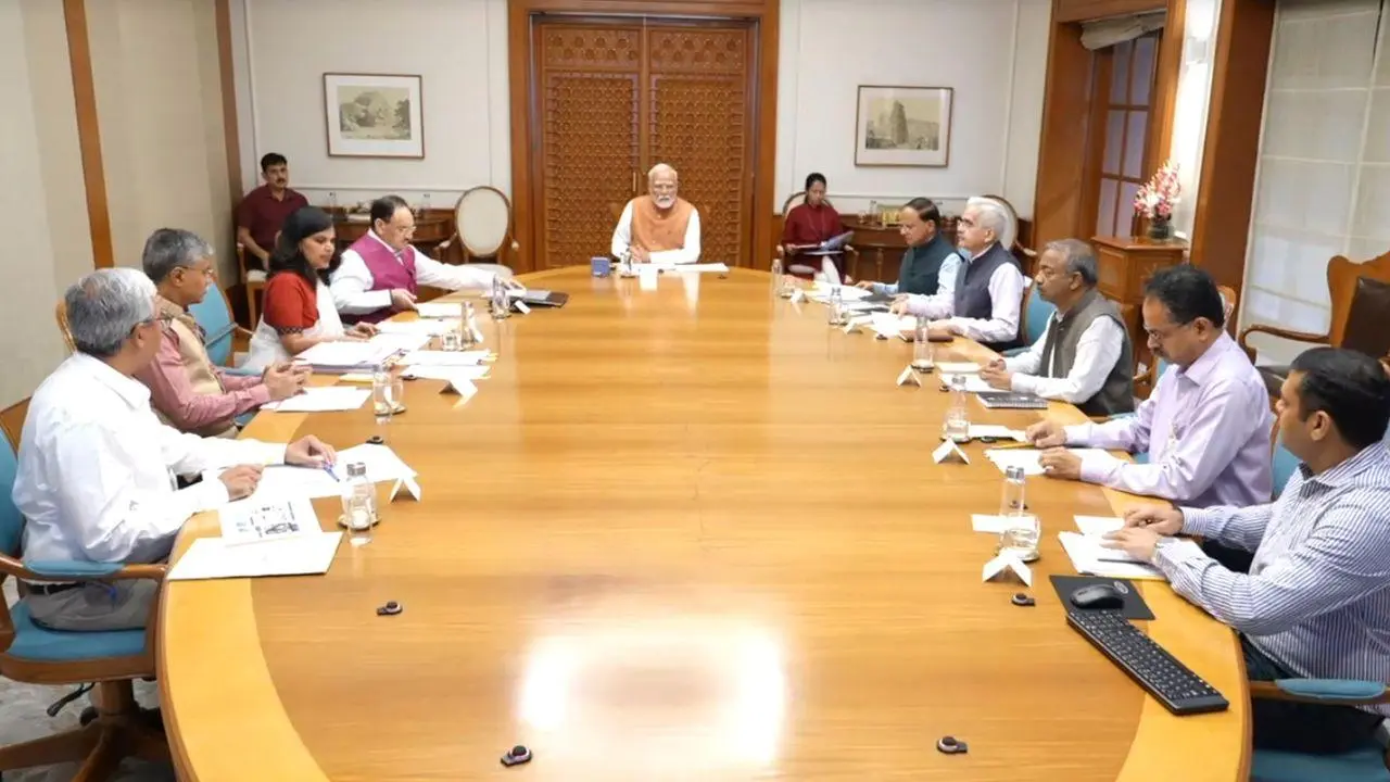 Modi chairing Cabinet Committee on Security meet, first since pause in India-Pak