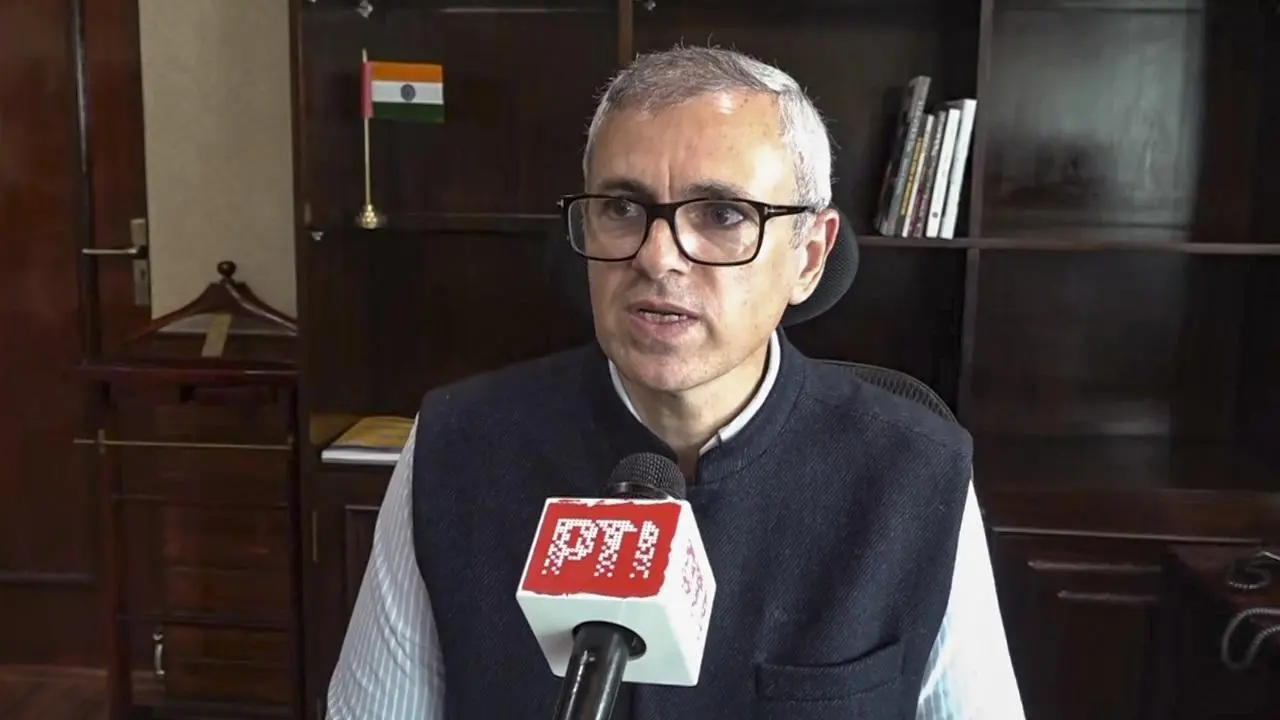 Jammu and Kashmir CM Omar Abdullah holds 