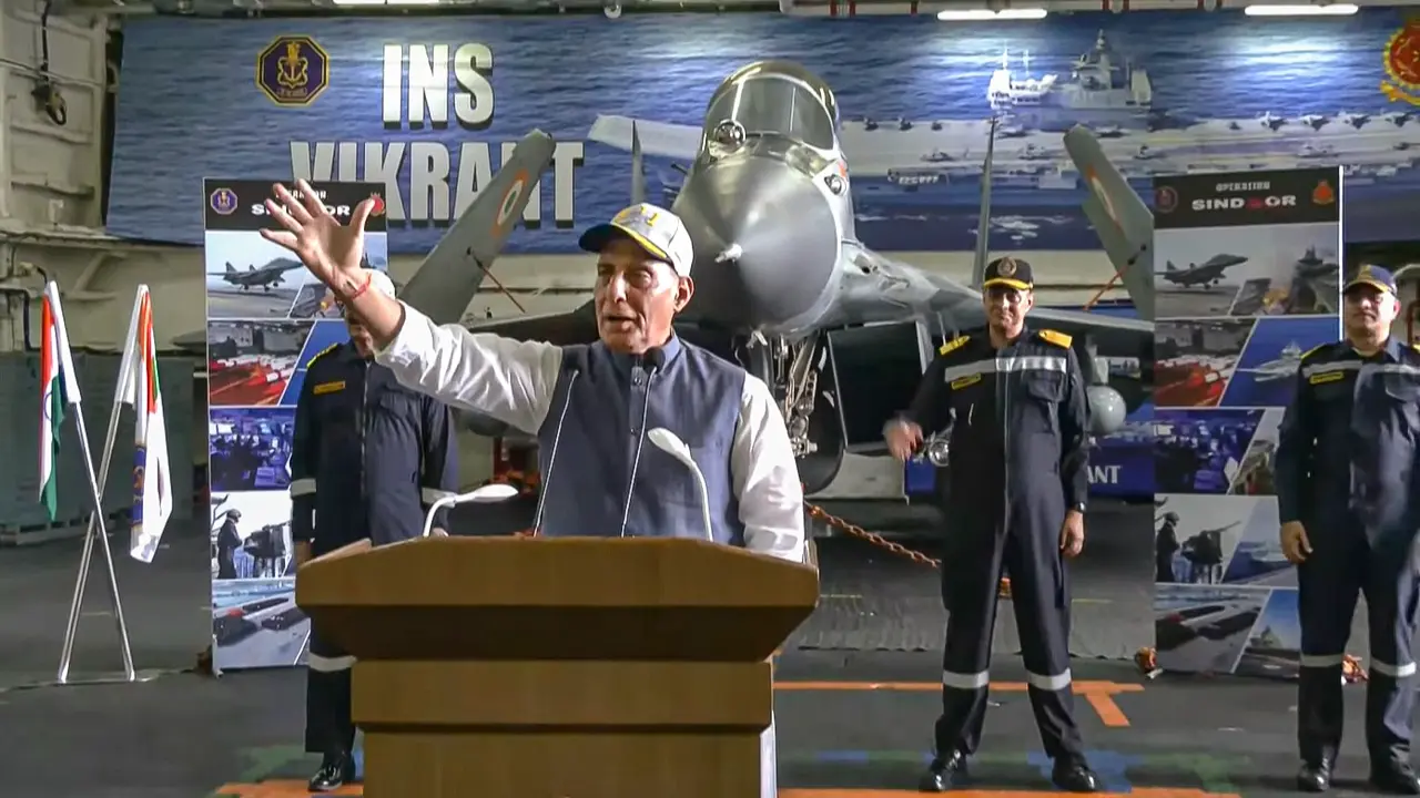 Rajnath Singh: India will use all means to counter Pakistan-backed terrorism