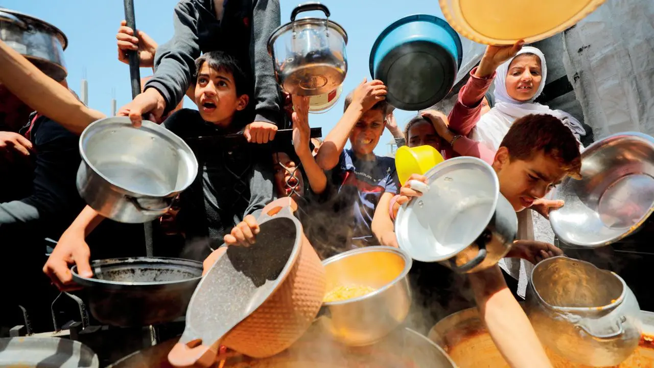 Israel’s plan to use army to disburse aid sparks fear of further displacement in