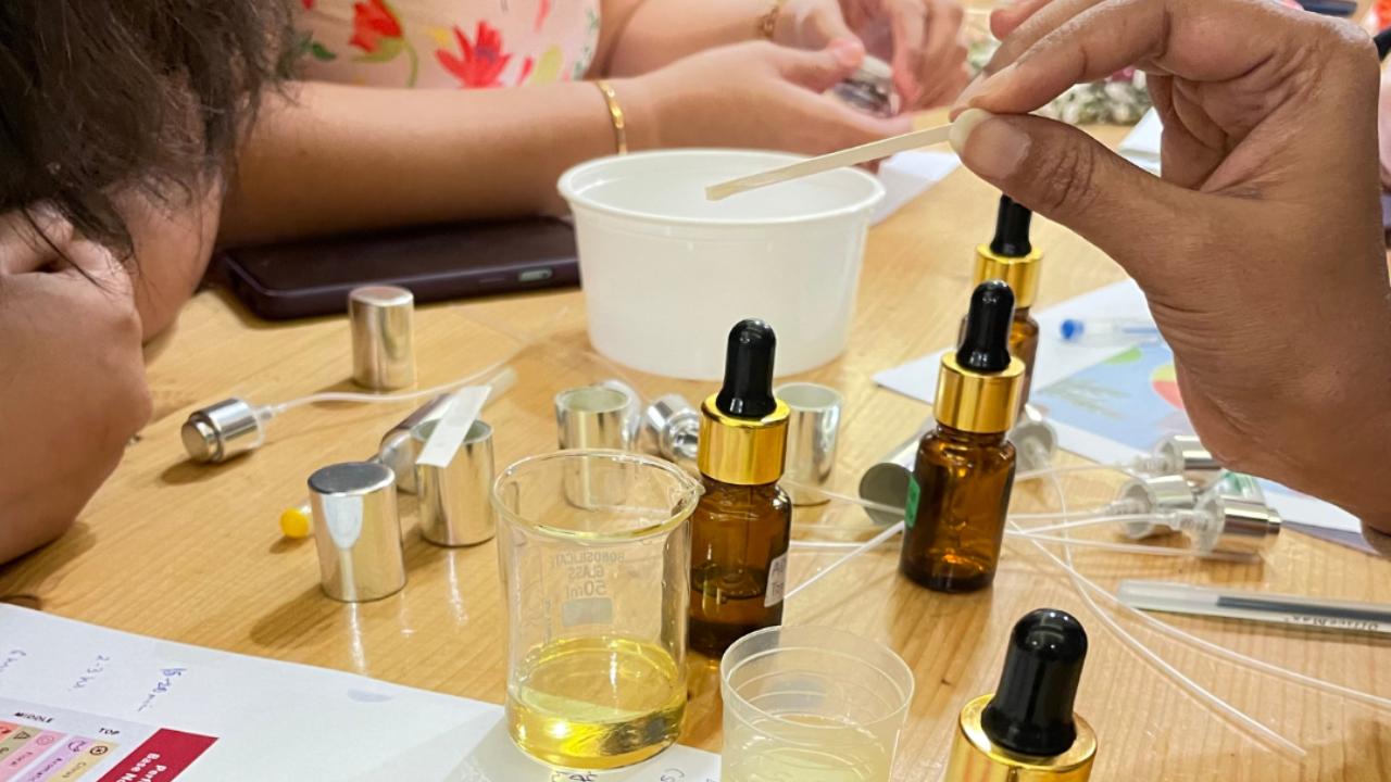 Perfume making workshopIf you have always been intrigued by perfumes and fragrances, then here is your chance to get behind the scenes and learn about the perfume-making process. Doolally Taproom is hosting a Perfume Making Workshop, conducted by Hobbifive, to help people master the creation of exquisite fragrances. The cost includes materials, vendor details, and all workshop creations
Where: Doolally Taproom, Khar WestWhen: Sunday, May 25 Time: 11 amEntry: Rs 2,000 (includes F&B voucher)Register: doolally.in/events