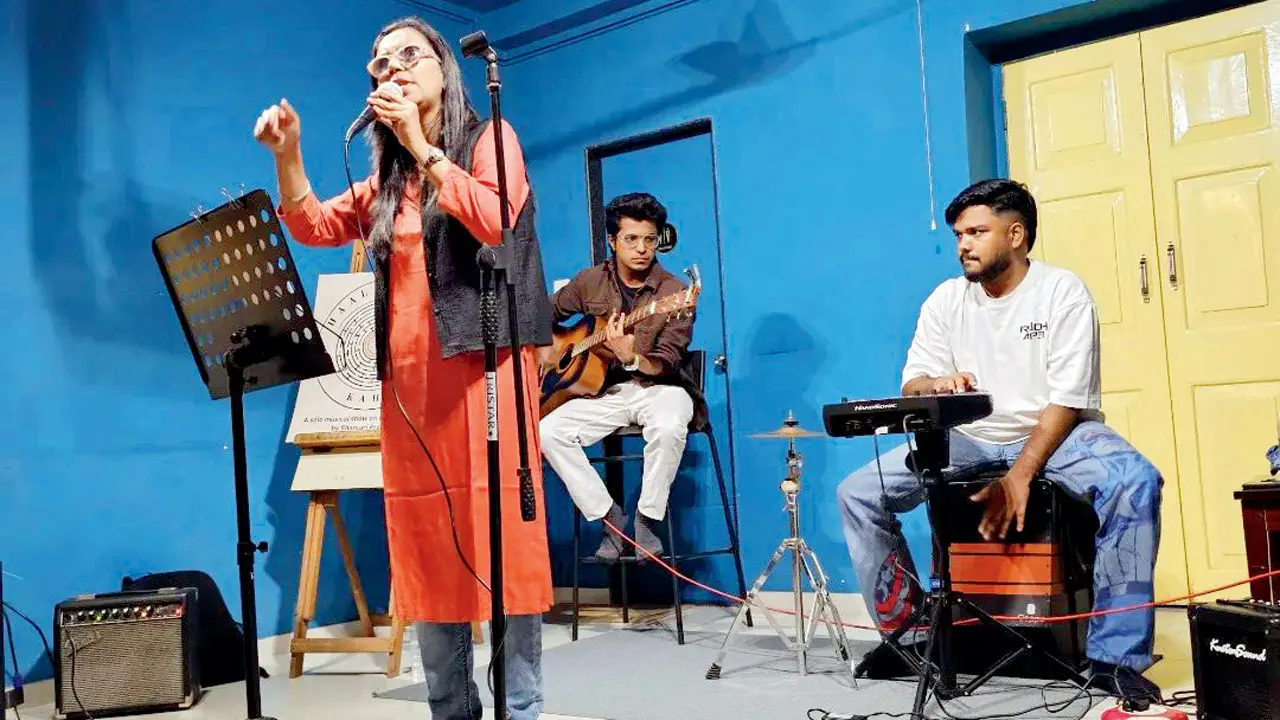 A moment from a performance session. Pic Courtesy/Agatsu foundation