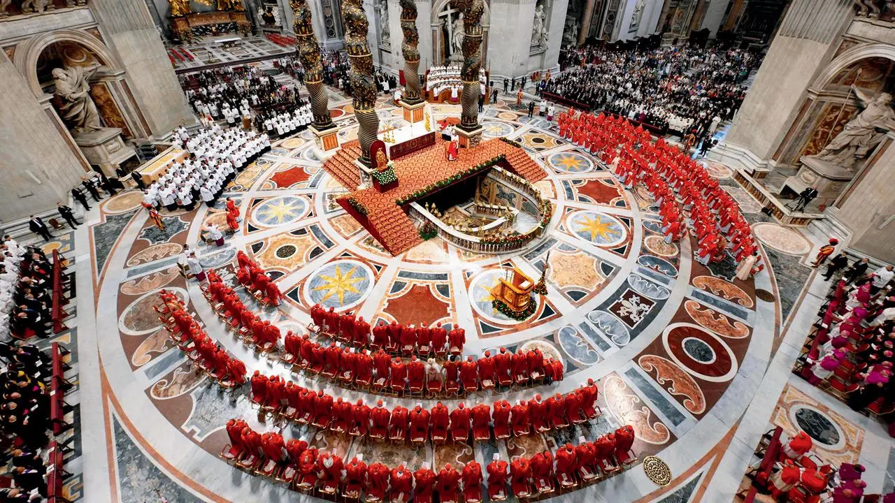Final Mass before new pope election
