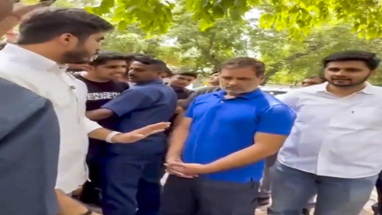 'Rahul Gandhi's unannounced visit was a breach of institutional protocol'