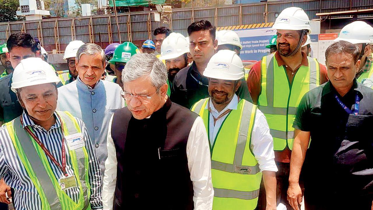 Mumbai: Railway stir called off as Vaishnaw reviews bullet train progress