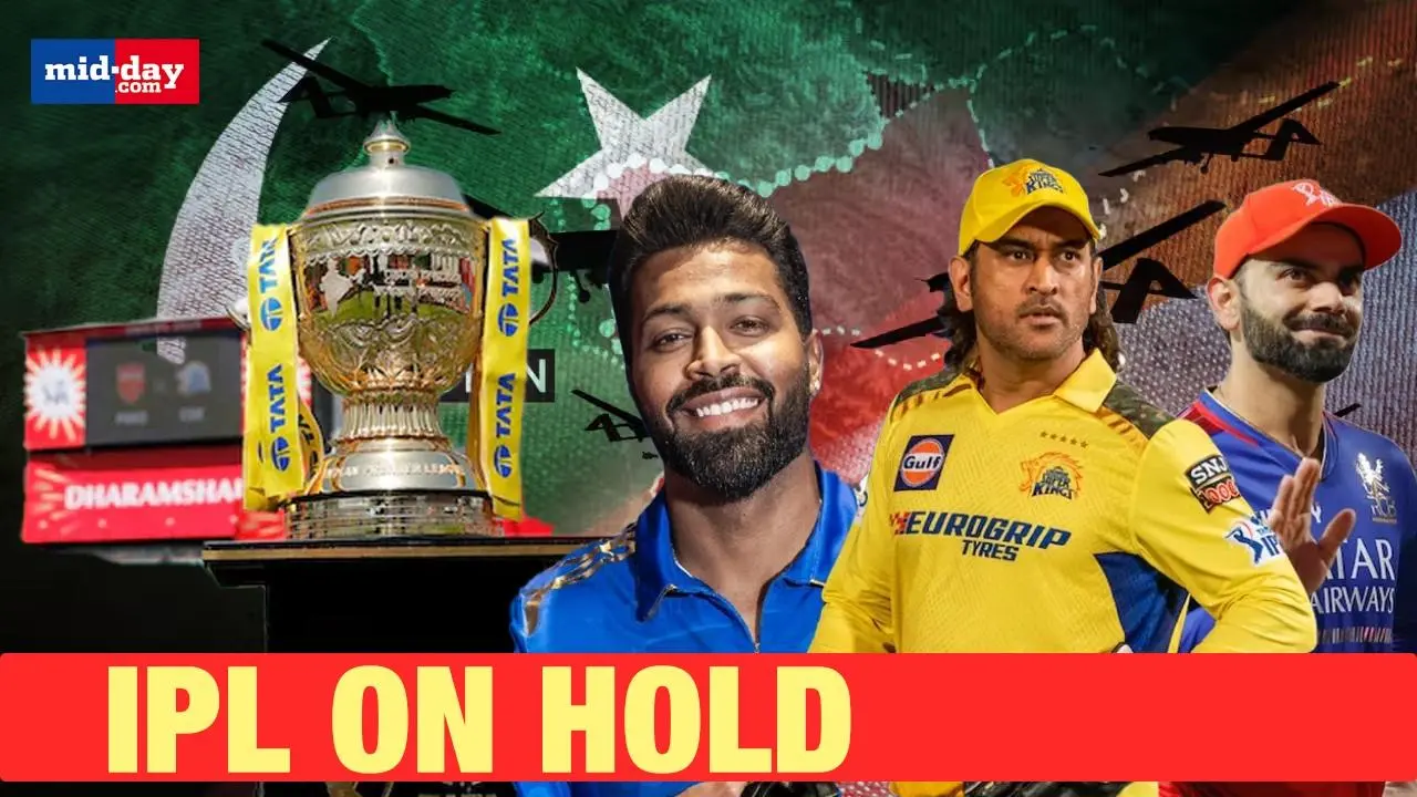 IPL Postponed Amid Tensions; New Dates to be announced by BCCI