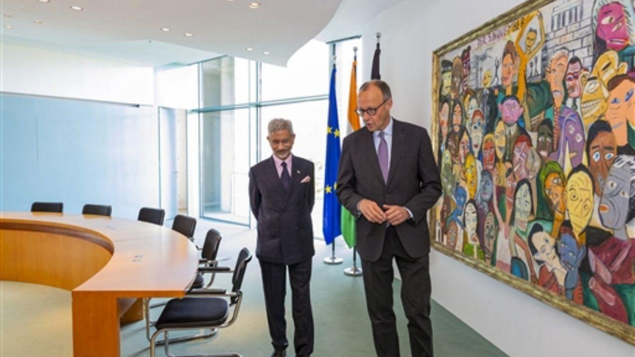 Speaking about his meeting with the German Chancellor, Jaishankar said in a post on social media platform X that they discussed ways to strengthen talent linkages, industry partnerships, and joint collaborations aimed at building more resilient supply chains