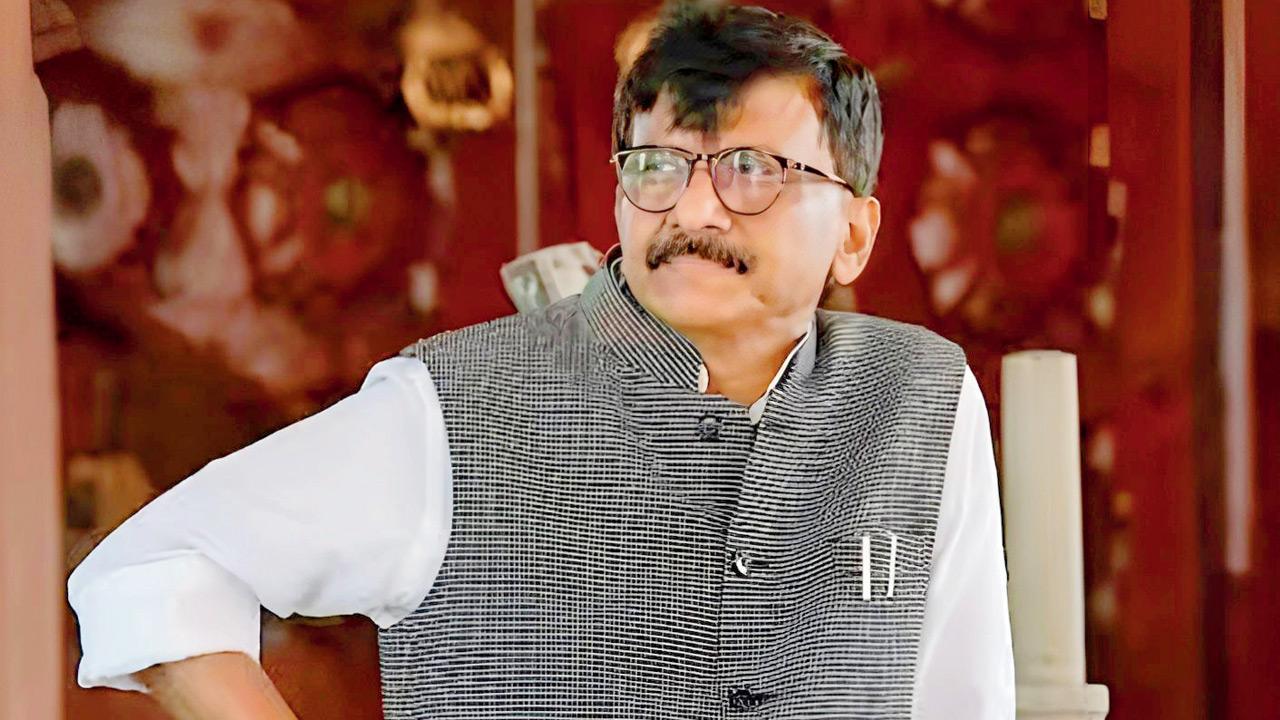 Shiv Sena (UBT) MP Sanjay Raut. File Pics