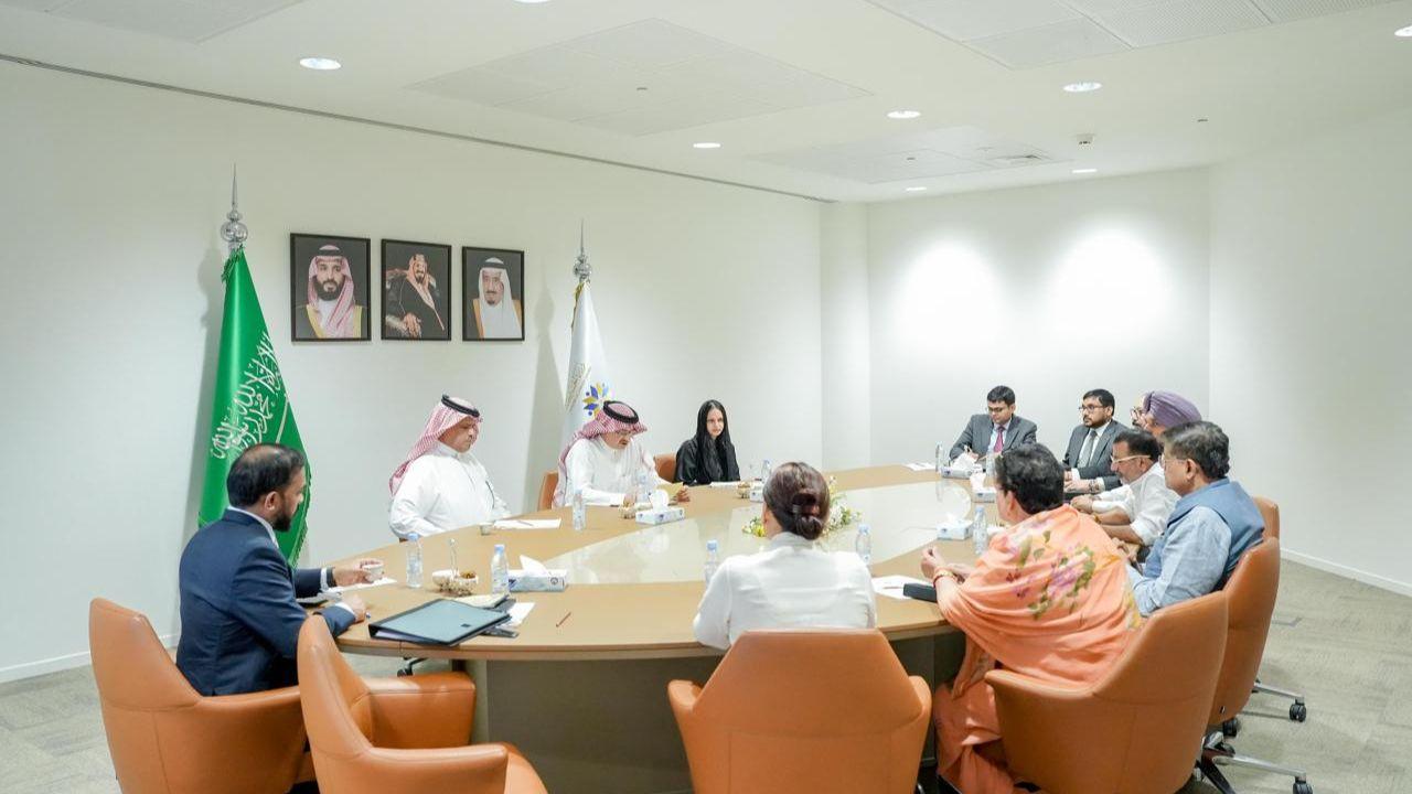The delegation also met Mushabab Al-Qahtani, DG, Prince Saud Al Faisal Institute of Diplomatic Studies and conveyed India's unwavering commitment to combat terrorism in its all forms. The delegation also discussed India-Saudi strategic ties
