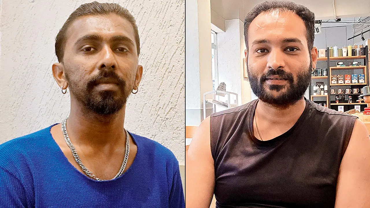 Shaban Salim and Sayed Zakir Abbas. Pics/Diwakar Sharma