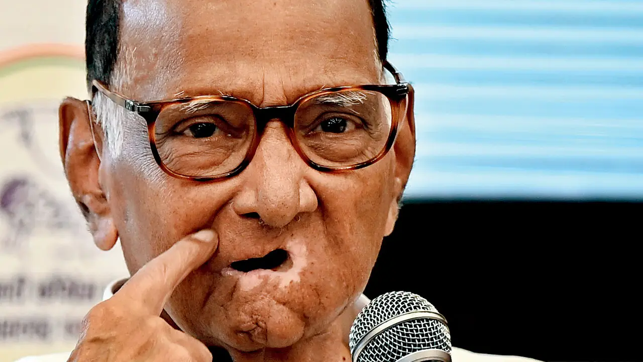 NCP-SP chief Sharad Pawar broke away from the Congress in 1999 to form his own party. FilePic/Kirti Surve Parade
