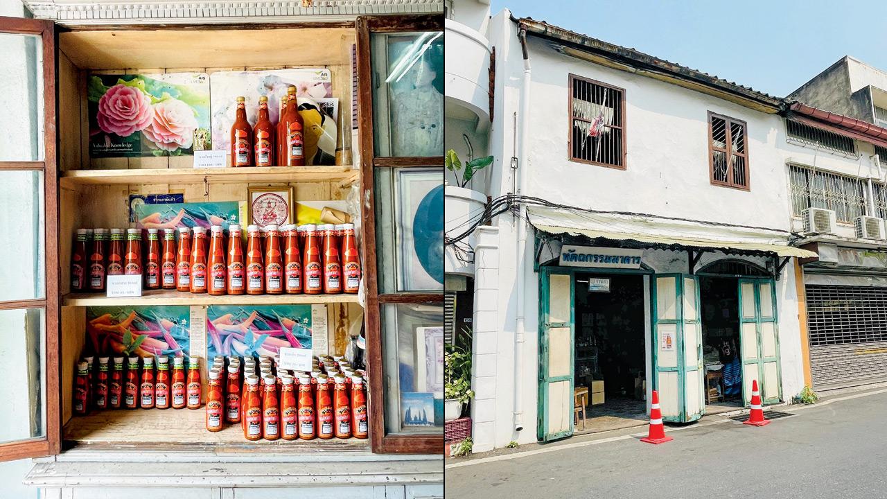 La tienda, ubicada en bienes inmuebles de primer nivel en el corazón de Bangkok, solo ha vendido un artículo durante más de nueve décadas: cirería en dos variantes, suave y picante.