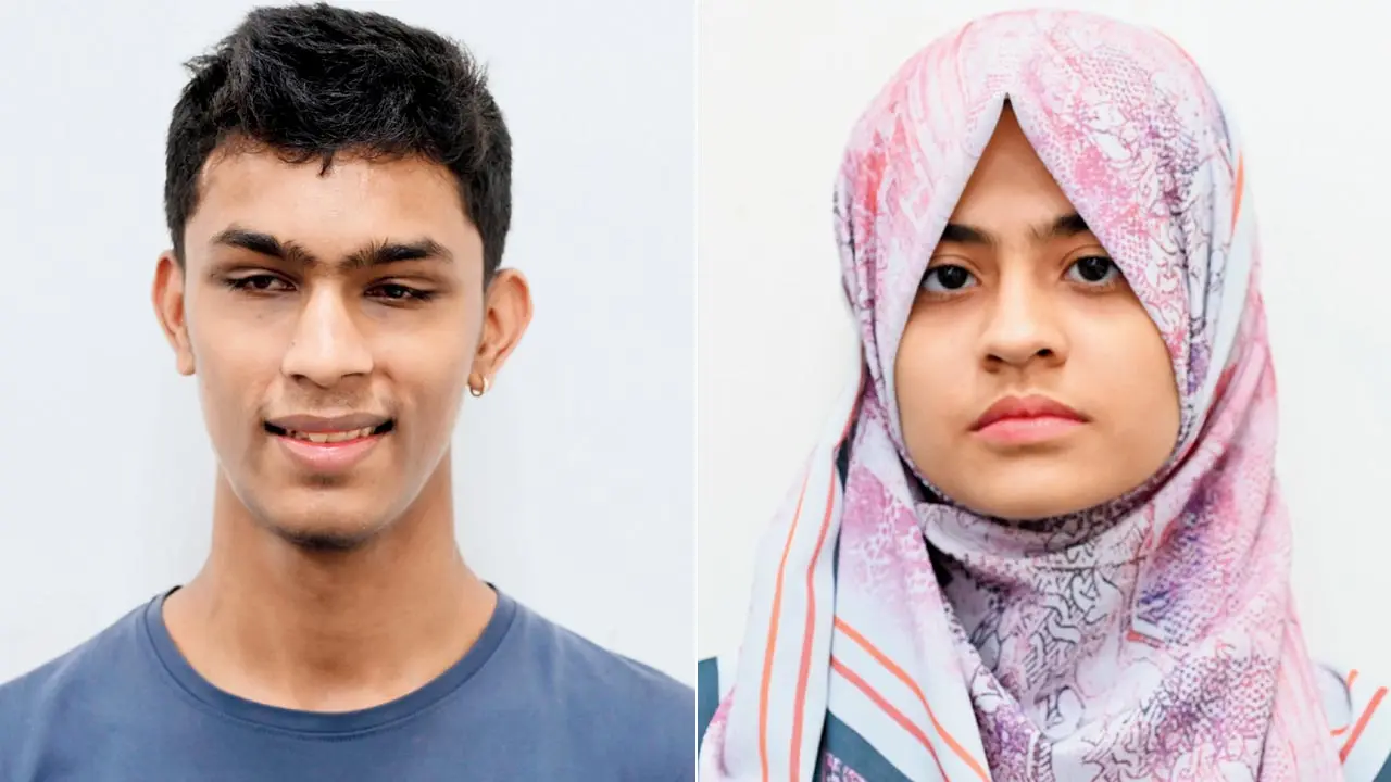 Swayam Dedhia and Inshirah Chouhan