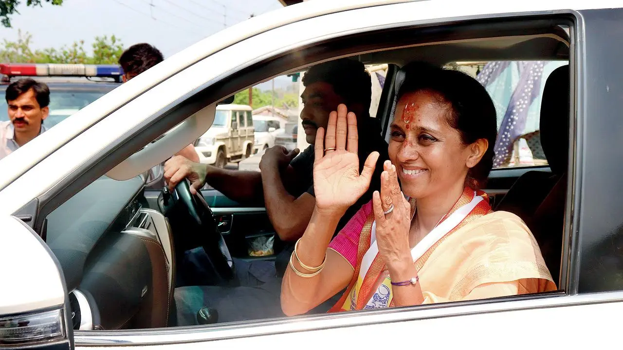 Supriya Sule fuels speculation about NCP factions reuniting