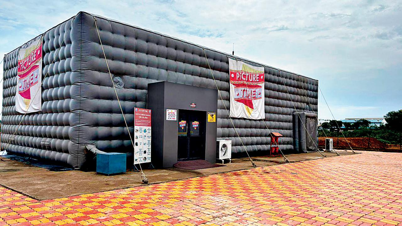 Maoist-affected Gadchiroli gets its first inflatable theatre