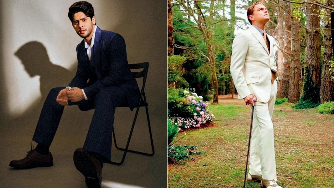 Skip formality with suits with wider styled lapels. Pic Courtesy/@mohit Rai on Instagram; (right) Leonardo DiCaprio’s streamlined casual suit defined his role as Jay Gatsby. Pic Courtesy/Perioddrama style on Instagram