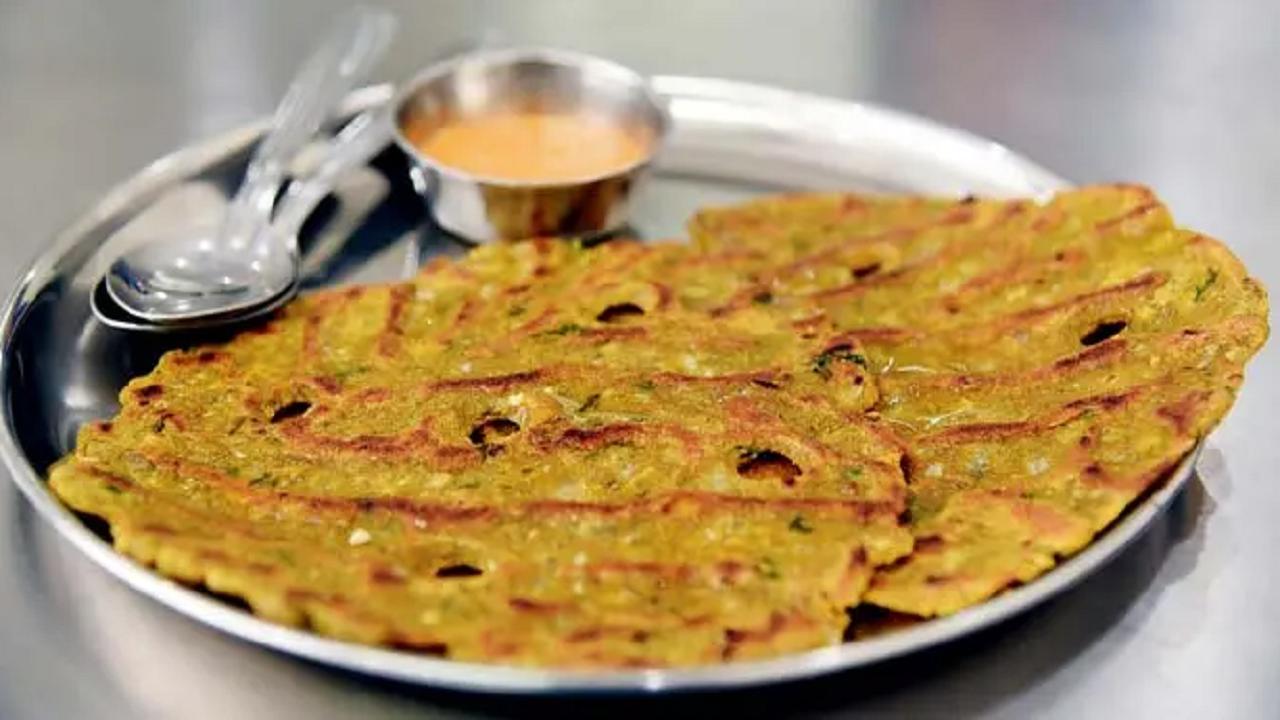Thalipeeth All the way from Ranchi, chef Ranjeet Yadav, executive chef at Courtyard by Marriott in the city, says Thalipeeth is a multigrain masterpiece that is overlooked. The dish can be made with bhajani flour (or make your own: roasted jowar, bajra, wheat, rice, chana dal ground together), finely chopped small onion, finely chopped green chilies, chopped fresh coriander leaves, cumin seeds, turmeric powdee, salt to taste, Water, and ghee or oil for roasting