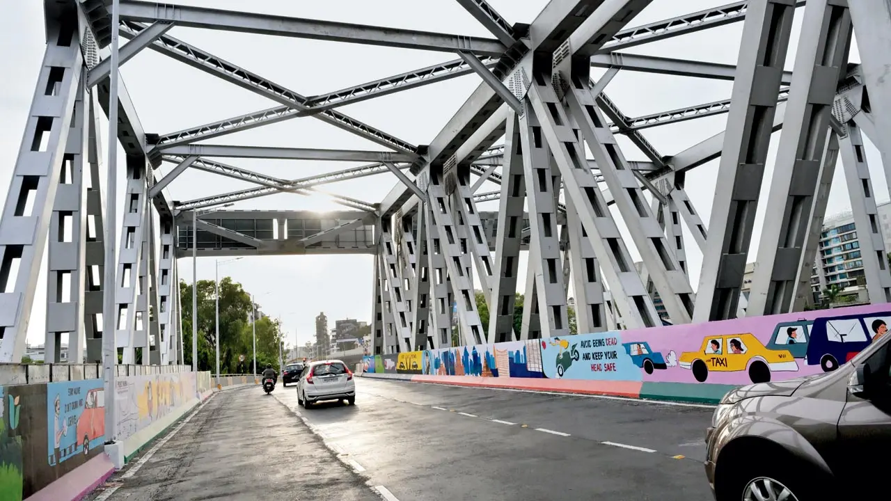 mid-day noticed reduced traffic on the Gokhale bridge during evening peak hours. Pics/Sayyed Sameer Abedi