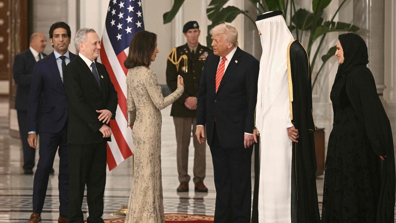Trump has no other events planned this evening, which is his last scheduled night in the Middle East
