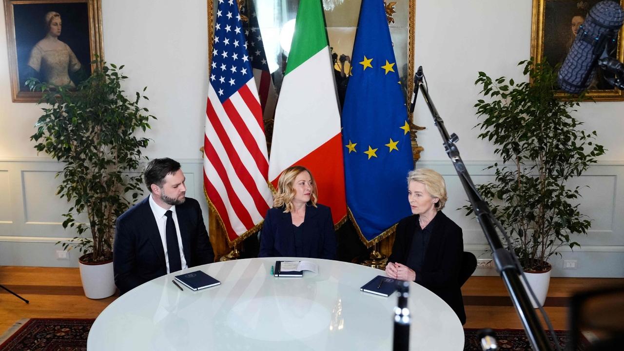 Vance also admitted that the US and the EU kept 
