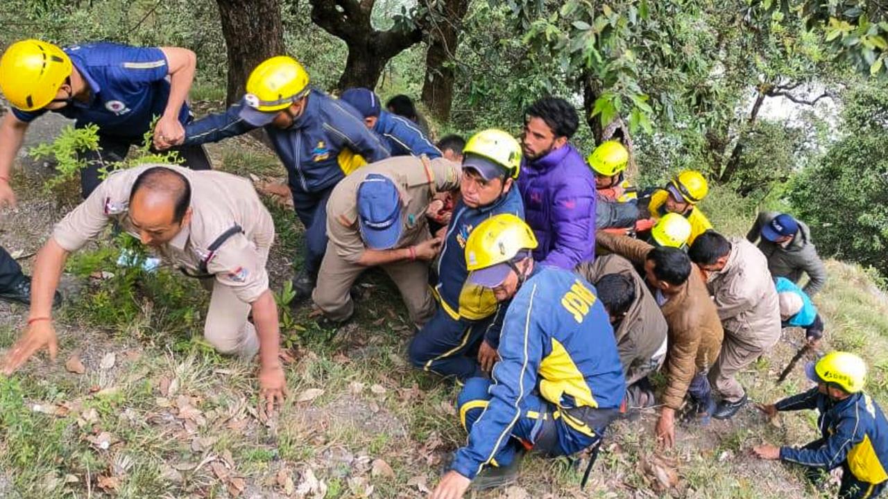 The helicopter had left Sahastradhara helipad in Dehradun for Kharsali helipad. It was on way to Gangotri from there when it crashed, an official said