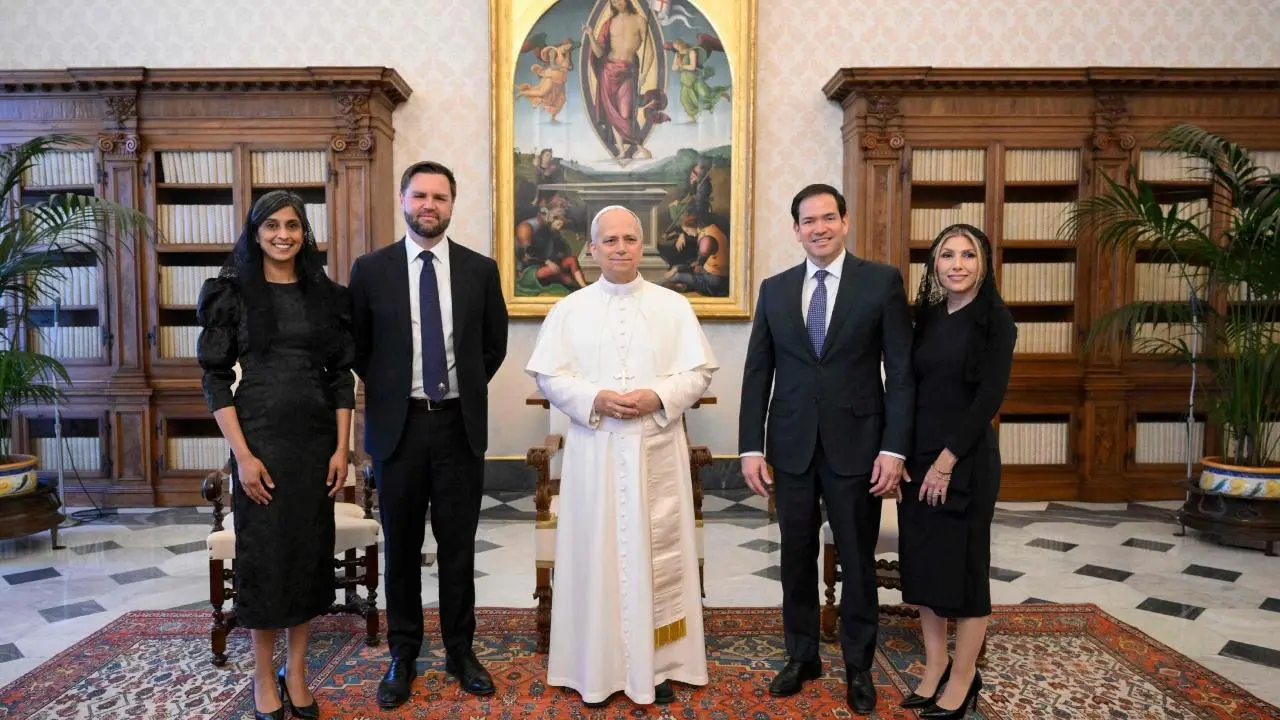 In Photos: JD Vance extends invitation to Pope Leo XIV to visit US