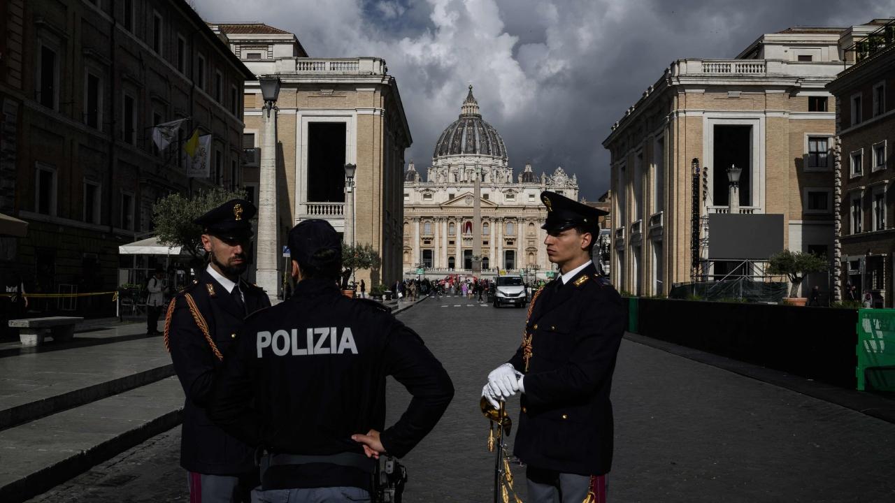 The cardinals were sequestered from the outside world, their cellphones surrendered and airwaves around the Vatican jammed to prevent all communications until they find a new pope
