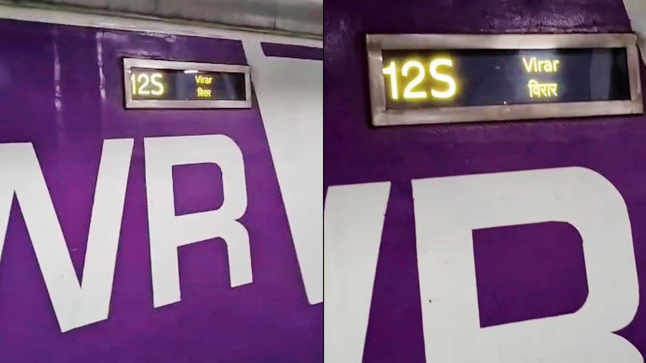 Mumbai: Western Railway rolls out exterior train info displays for locals