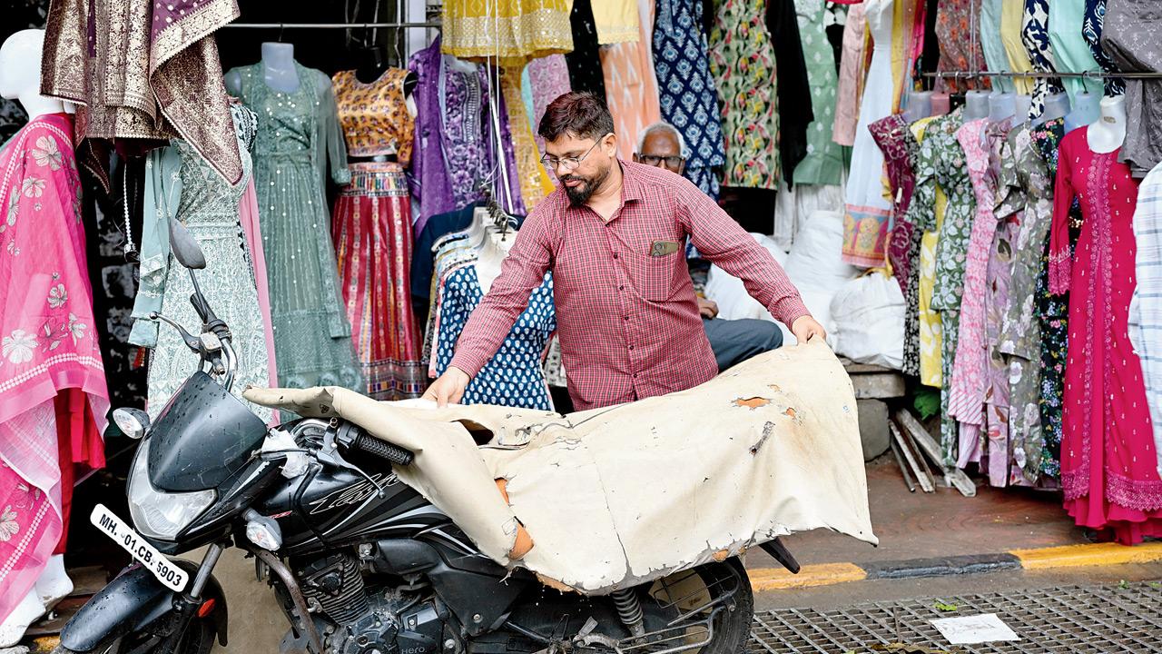 Sunil Mamania, owner of the Formen shop