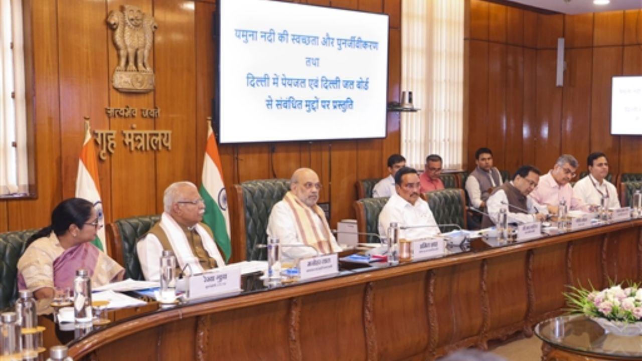 At a meeting chaired by the Union Home Minister, key issues such as cleaning the Yamuna River, upgrading Delhi’s sewage system, and providing clean drinking water were discussed. He also stressed on the importance of a coordinated and comprehensive strategy to tackle these challenges efficiently
