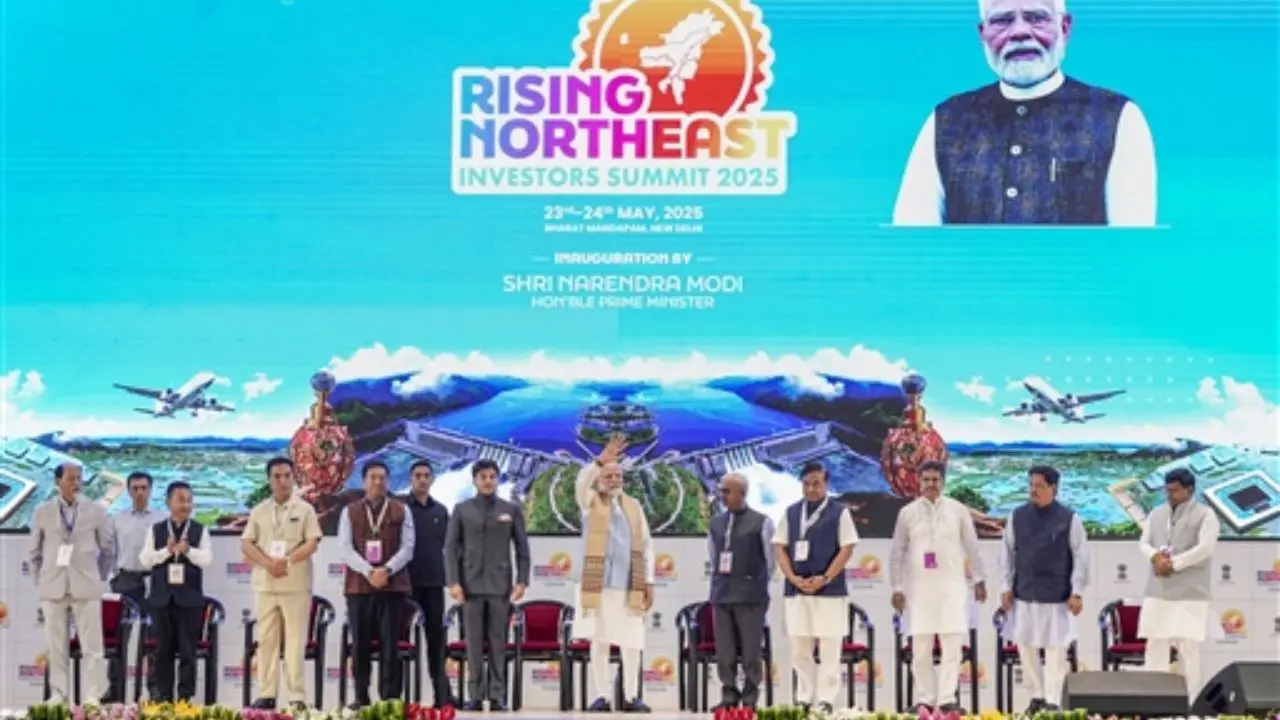 Rising Northeast Summit attracts investment proposals worth Rs 4.3 lakh crore