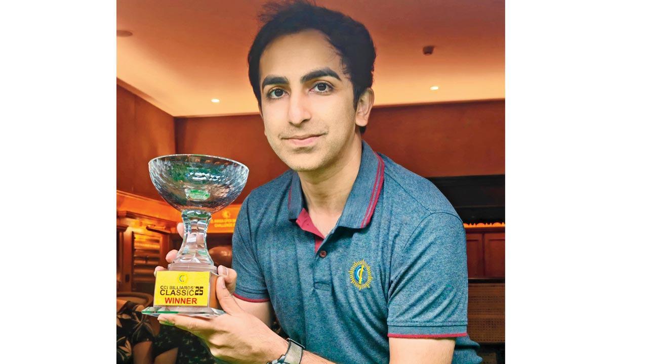 Advani wins CCI Billiards Classic 3rd time in a row