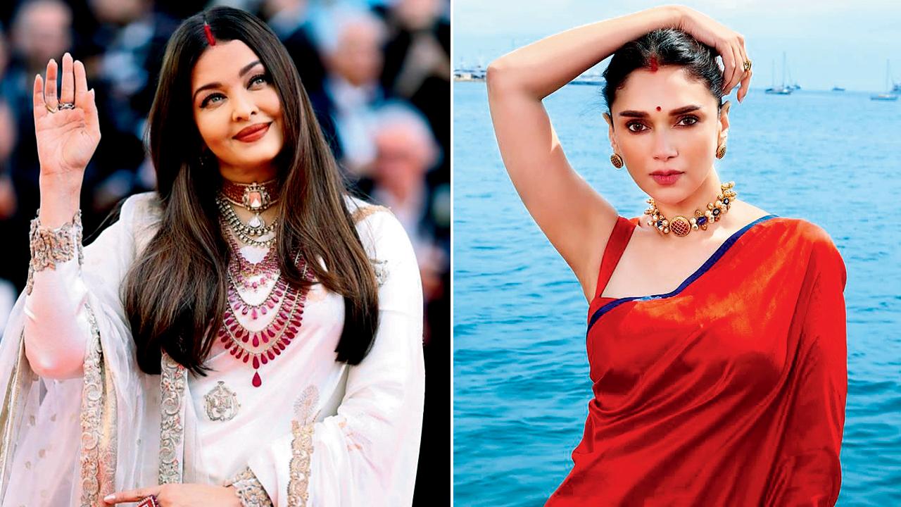 Aishwarya Rai Bachchan and Aditi Rao Hydari