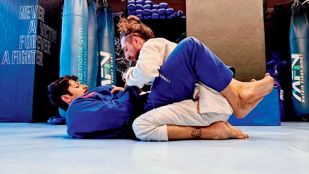 Ali Fazal takes Jujutsu lessons from Umberto Barbagallo for Rakt Bramhand